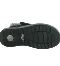 apres ski bottes fourrees - - junior fille - Nubuck - Noir - Primigi
