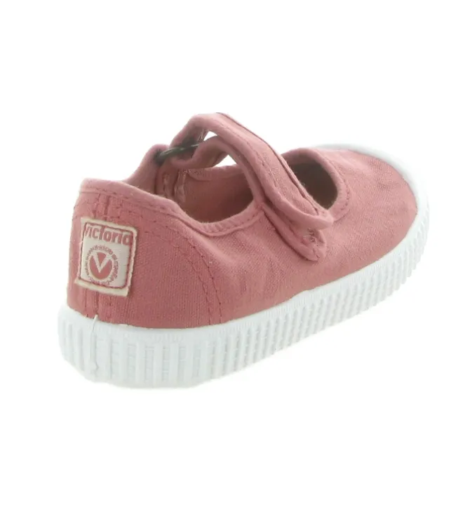 babies et ballerines - - junior fille - Toile - Rose - Victoria