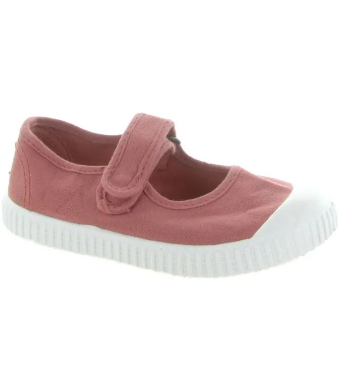 babies et ballerines - - junior fille - Toile - Rose - Victoria