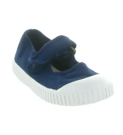 babies et ballerines - - junior fille - Toile - Bleu Marine - Victoria