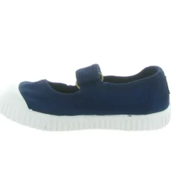 babies et ballerines - - junior fille - Toile - Bleu Marine - Victoria