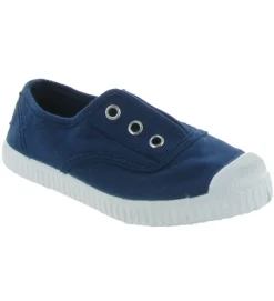 babies et ballerines - - junior fille - Toile - Bleu Marine - Cienta