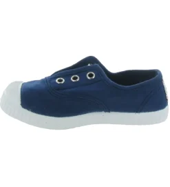 babies et ballerines - - junior fille - Toile - Bleu Marine - Cienta