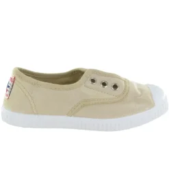 babies et ballerines - - junior fille - Toile - Beige - Cienta