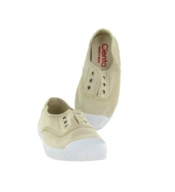 babies et ballerines - - junior fille - Toile - Beige - Cienta