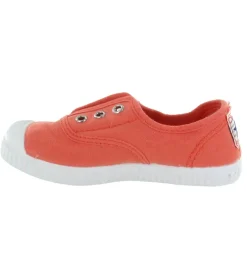 babies et ballerines - - junior fille - Toile - Orange - Cienta