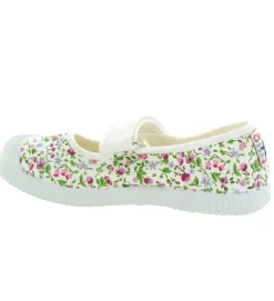 babies et ballerines - - junior fille - Textile - Fleurs - Cienta