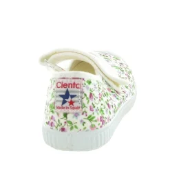 babies et ballerines - - junior fille - Textile - Fleurs - Cienta