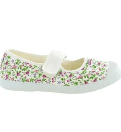 babies et ballerines - - junior fille - Textile - Fleurs - Cienta