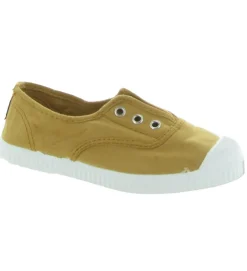 babies et ballerines - - junior fille - Toile - Camel - Cienta