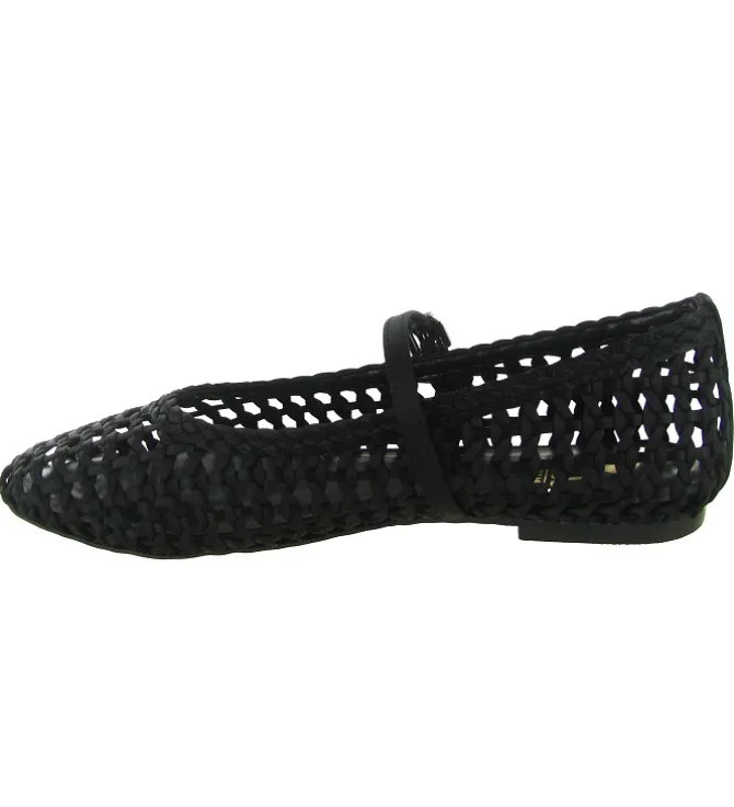 ballerines - Ballerine compensée - femme - Synthétique - Noir - La strada