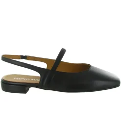 ballerines - Ballerine plate - femme - Cuir - Noir - Pedro miralles
