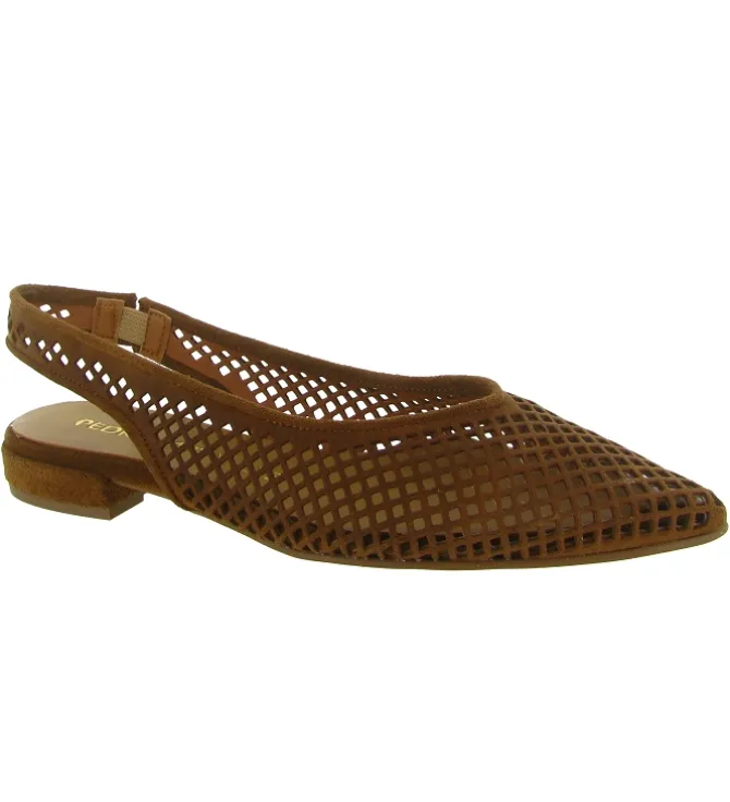 ballerines - Ballerine plate - femme - Cuir - Marron - Pedro miralles