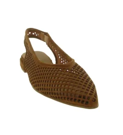 ballerines - Ballerine plate - femme - Cuir - Marron - Pedro miralles
