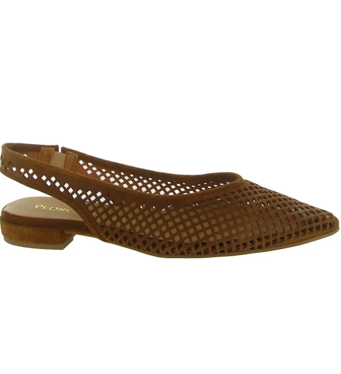 ballerines - Ballerine plate - femme - Cuir - Marron - Pedro miralles