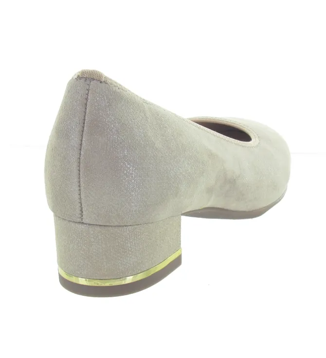 ballerines - Ballerine plate - femme - Cuir - Gris - Ara