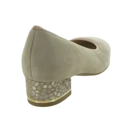 ballerines - Ballerine plate - femme - Cuir - Beige - Ara