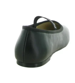 ballerines - Ballerine plate - femme - Cuir - Noir - Repetto