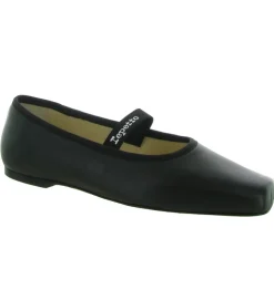 ballerines - Ballerine plate - femme - Cuir - Noir - Repetto