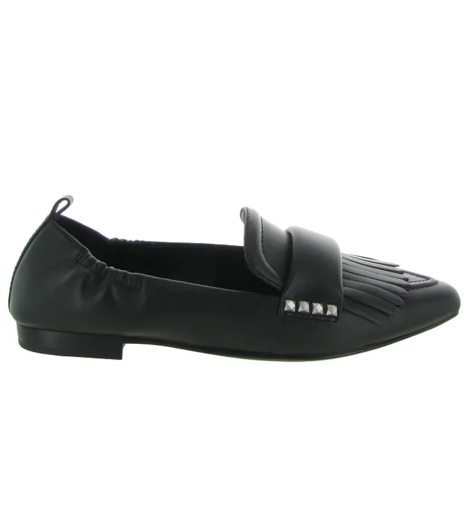 ballerines - Ballerine plate - femme - Cuir - Noir - Ash italia