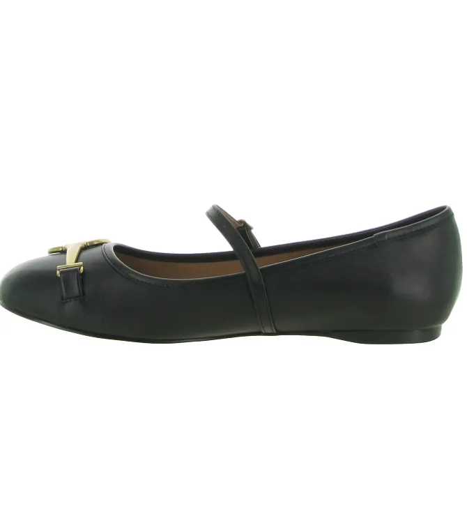 ballerines - Ballerine plate - femme - Cuir - Noir - Bibi lou