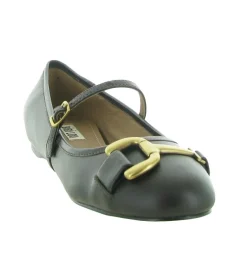 ballerines - Ballerine plate - femme - Cuir - Marron - Bibi lou