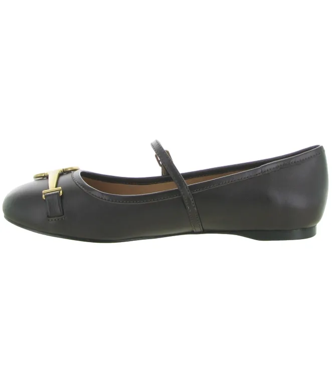 ballerines - Ballerine plate - femme - Cuir - Marron - Bibi lou