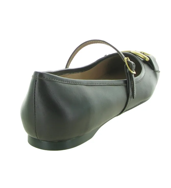 ballerines - Ballerine plate - femme - Cuir - Marron - Bibi lou