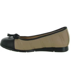 ballerines - Ballerine plate - femme - Cuir - Beige - Unisa