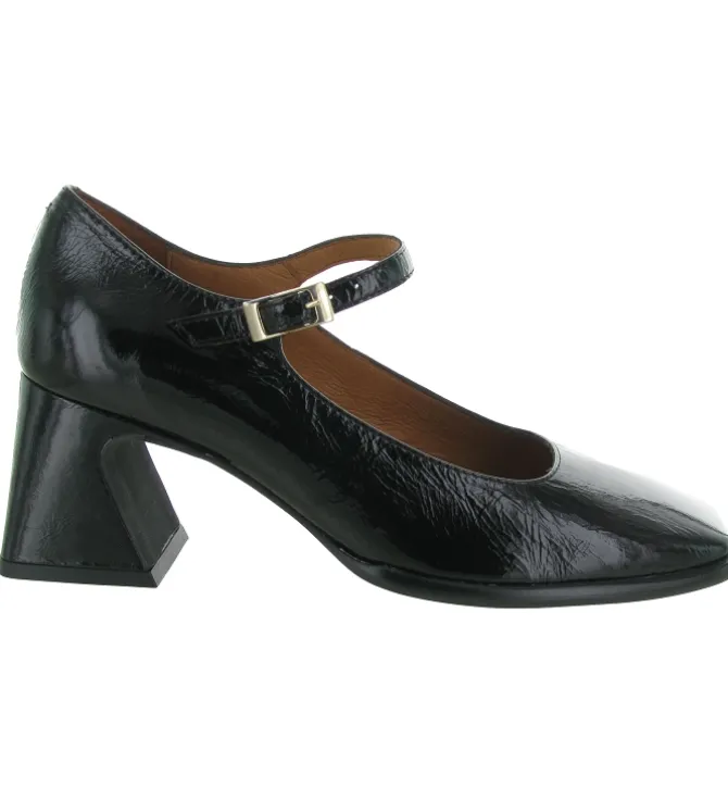 ballerines - Ballerine plate - femme - Cuir - Noir - Angel alarcon