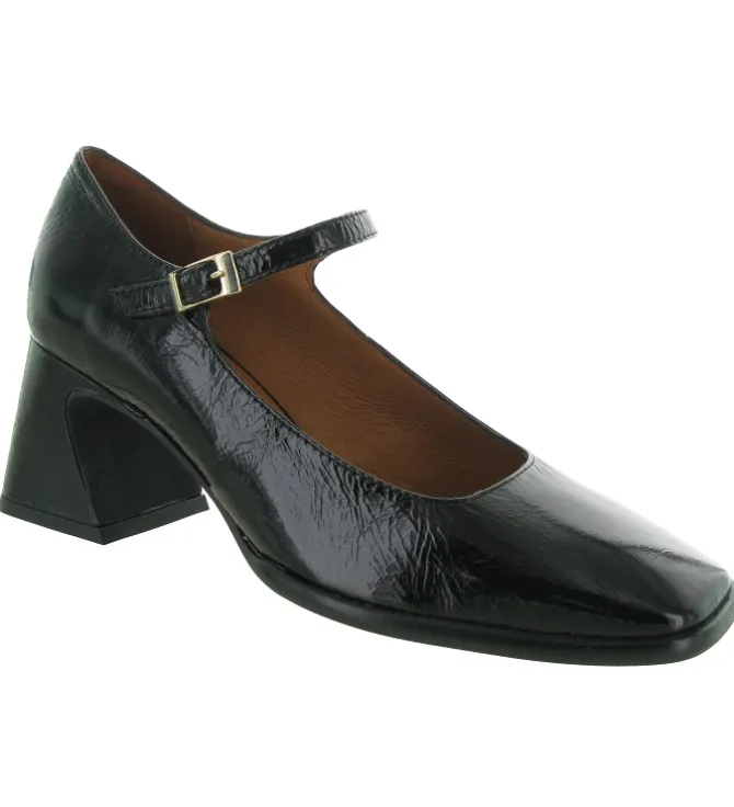 ballerines - Ballerine plate - femme - Cuir - Noir - Angel alarcon