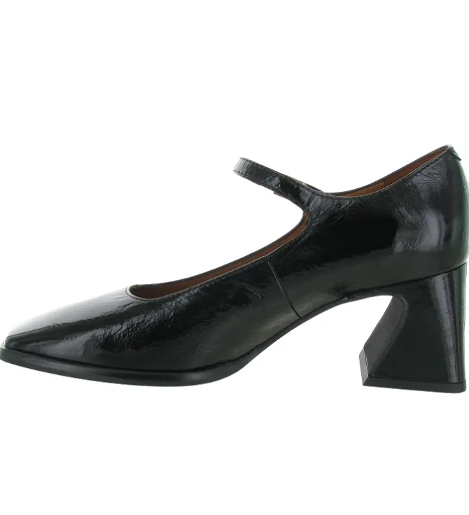 ballerines - Ballerine plate - femme - Cuir - Noir - Angel alarcon