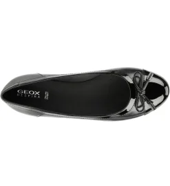 ballerines - Ballerine plate - femme - Cuir - Noir - Geox