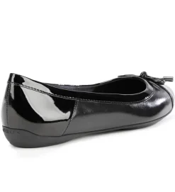 ballerines - Ballerine plate - femme - Cuir - Noir - Geox