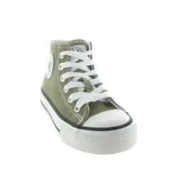 baskets et sneakers - - bebe fille - Toile - Taupe - Naturino