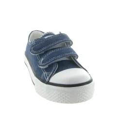 baskets et sneakers - - bebe fille - Toile - Bleu jean - Naturino
