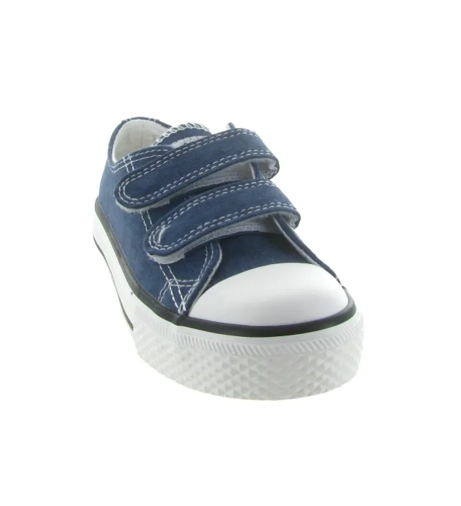baskets et sneakers - - bebe fille - Toile - Bleu jean - Naturino