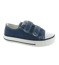 baskets et sneakers - - bebe fille - Toile - Bleu jean - Naturino