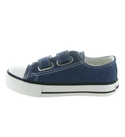 baskets et sneakers - - bebe fille - Toile - Bleu jean - Naturino