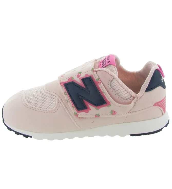 baskets et sneakers - - bebe fille - Toile - Rose - New balance