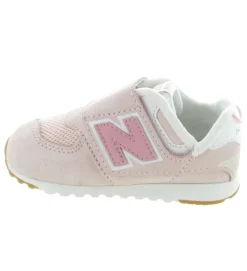 baskets et sneakers - - bebe fille - Nubuck - Rose - New balance