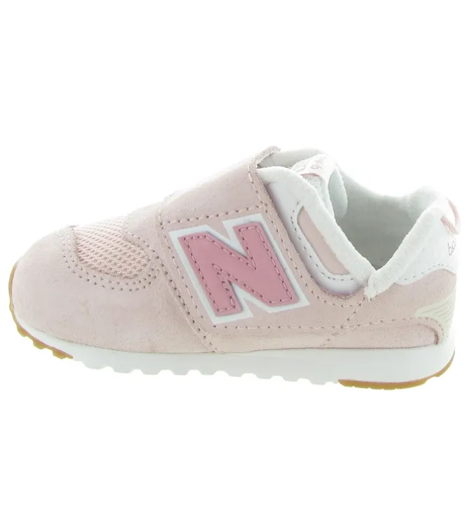 baskets et sneakers - - bebe fille - Nubuck - Rose - New balance