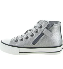 baskets et sneakers - - bebe fille - Cuir - Argent - Naturino