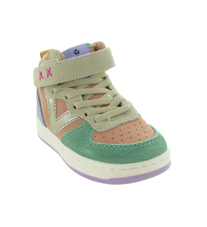 baskets et sneakers - - bebe fille - Nubuck - Rose - Victoria