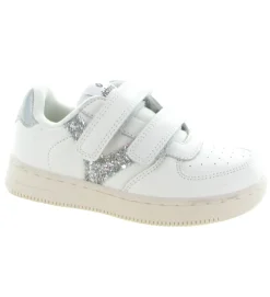 baskets et sneakers - - bebe fille - Nubuck - Blanc - Victoria