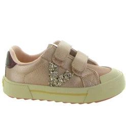baskets et sneakers - - bebe fille - Nubuck - Rose - Victoria