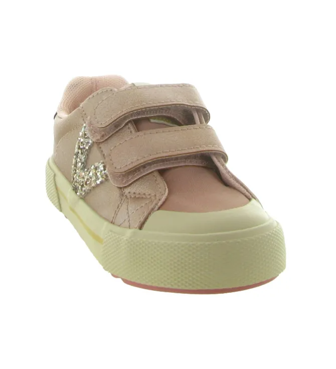 baskets et sneakers - - bebe fille - Nubuck - Rose - Victoria