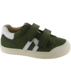 baskets et sneakers - - bebe garcon - Nubuck - Kaki - Bellamy