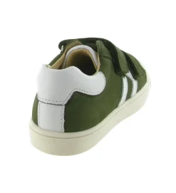 baskets et sneakers - - bebe garcon - Nubuck - Kaki - Bellamy