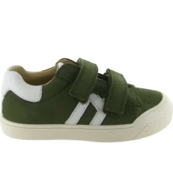 baskets et sneakers - - bebe garcon - Nubuck - Kaki - Bellamy